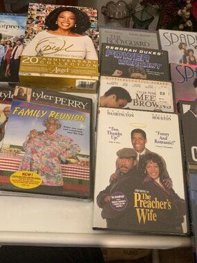 Mixed Lot of DVD's Sealed Tyler Perry Sparkle Oprah Meet the Brown etc- LOT12-30